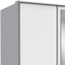 Wohnen Jugendzimmerschränke*Kompakter Schlafzimmerschrank mit Spiegel - Cador