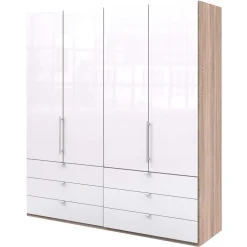 Wohnen Kompakter Schlafzimmerschrank 200cm breit - Bosays