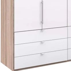 Wohnen Kompakter Schlafzimmerschrank 200cm breit - Bosays