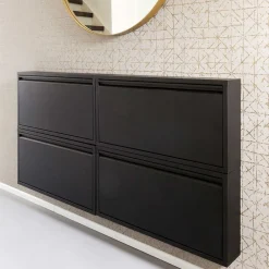 Wohnen Schuhschränke*Kompakter Schuhkipper in 75x38x13 cm - Trasmina