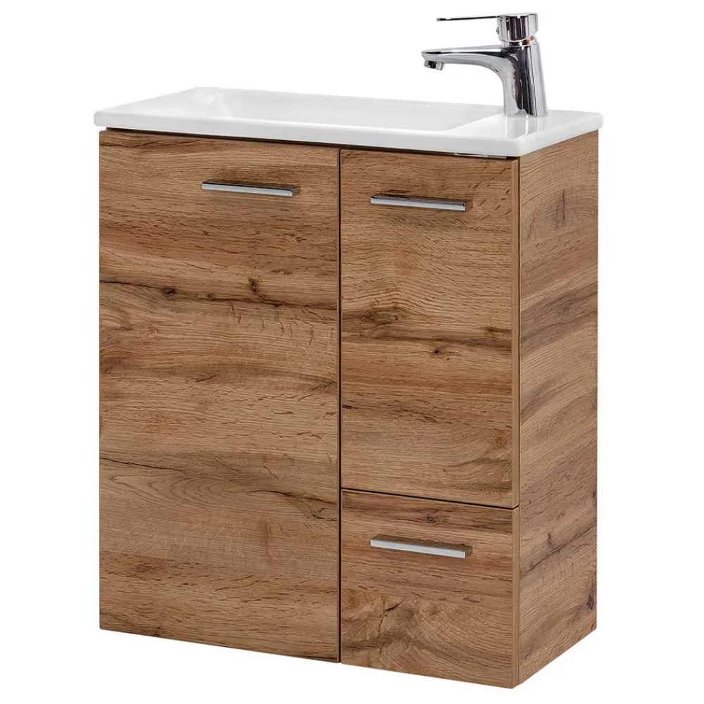 Wohnen Waschtisch|Waschbeckenunterschränke*Kompakter Waschtisch 50x60x25cm - Muviana I