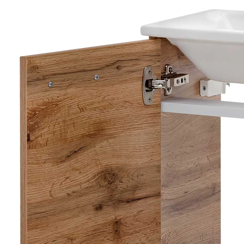 Wohnen Waschtisch|Waschbeckenunterschränke*Kompakter Waschtisch 50x60x25cm - Muviana I