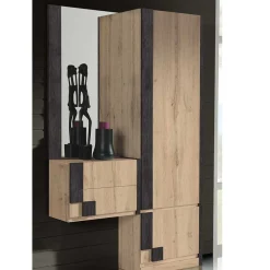 Wohnen Kompaktes Flurmöbel Set - Valbera (dreiteilig)