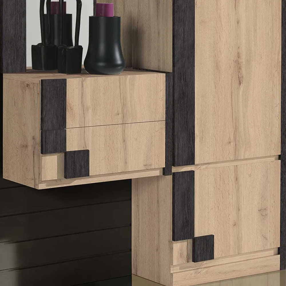 Wohnen Kompaktes Flurmöbel Set - Valbera (dreiteilig)