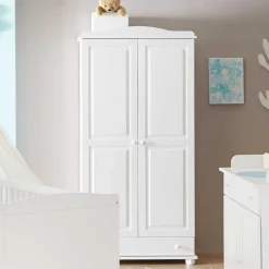 Wohnen Babyzimmer Komplett|Babyzimmermöbel*Komplett Babyzimmer Narcisso in Weiß (fünfteilig)