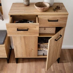 Wohnen Garderoben|Garderoben*Komplett Flureinrichtung im Loft Style - Truvisas (vierteilig)