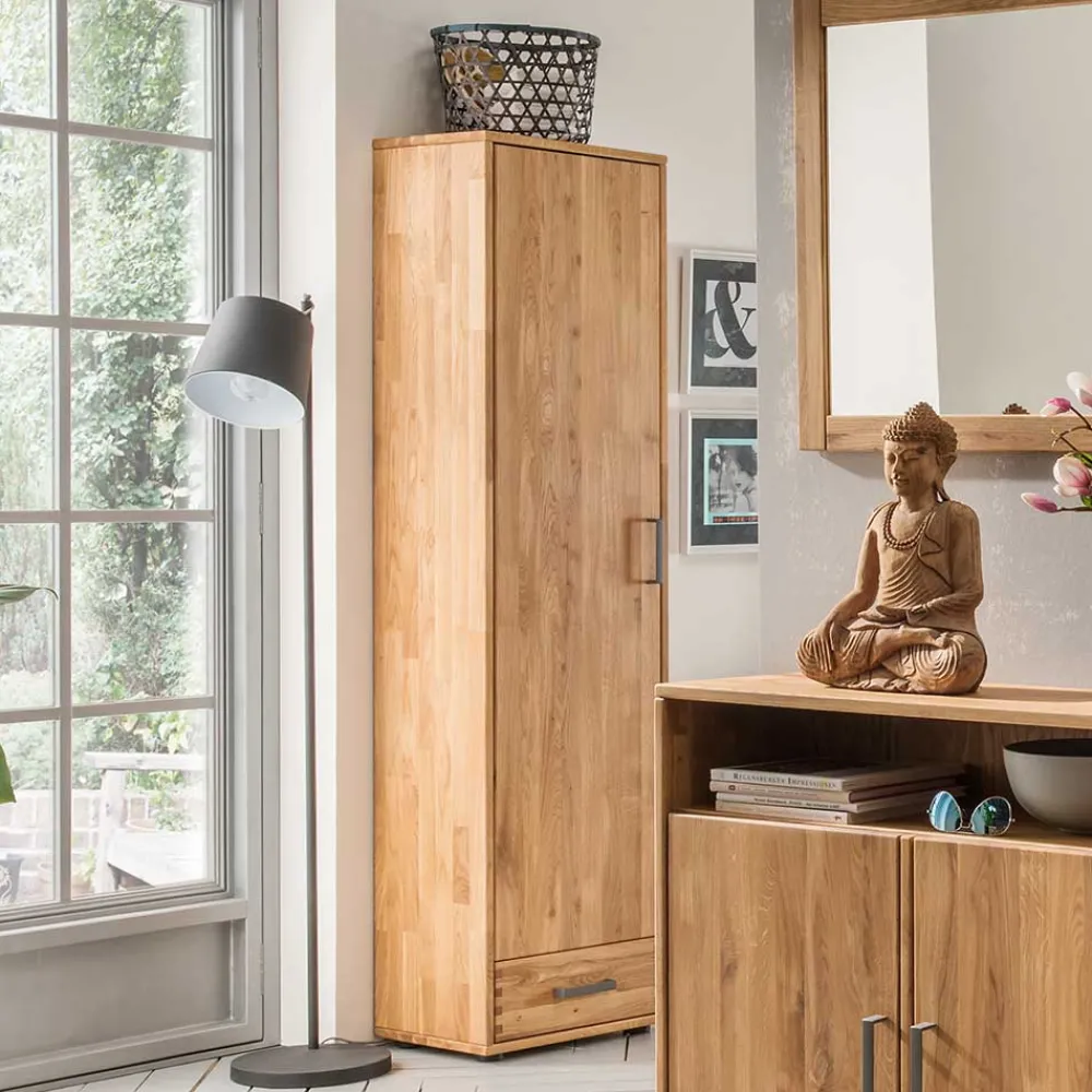 Wohnen Komplett Flureinrichtung aus Holz - Teano (fünfteilig)