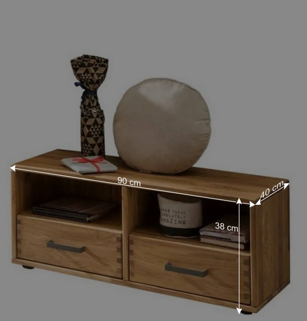 Wohnen Komplett Flureinrichtung aus Holz - Teano (fünfteilig)