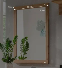 Wohnen Komplett Flureinrichtung aus Holz - Teano (fünfteilig)