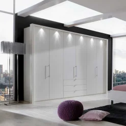 Wohnen Komplett Schlafzimmer Manchester in Weiß (vierteilig)