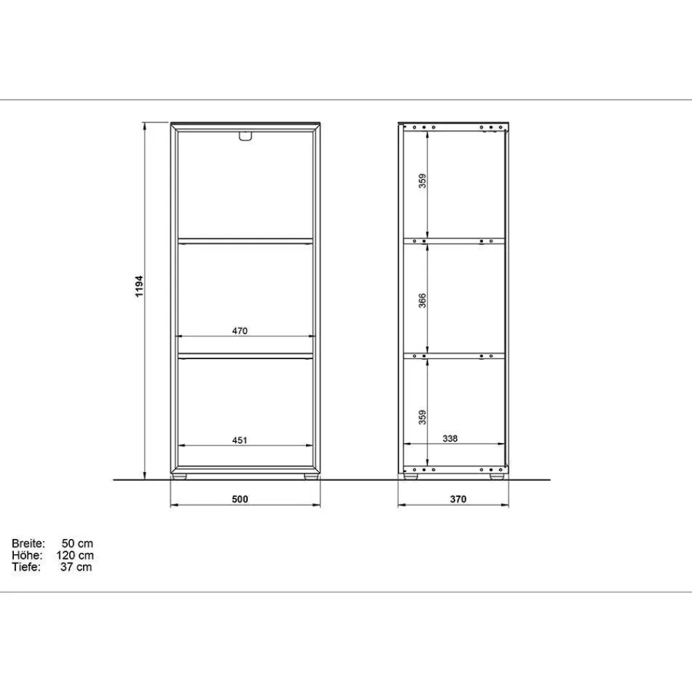 Wohnen Komplette Büro Einrichtung in Weiß - Fidania (fünfteilig)