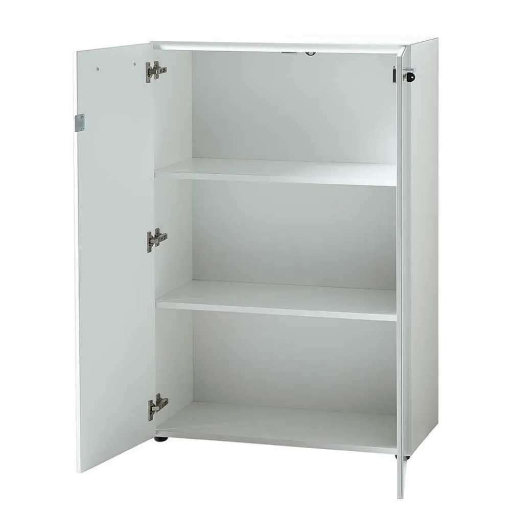 Wohnen Komplette Büro Einrichtung in Weiß - Fidania (fünfteilig)