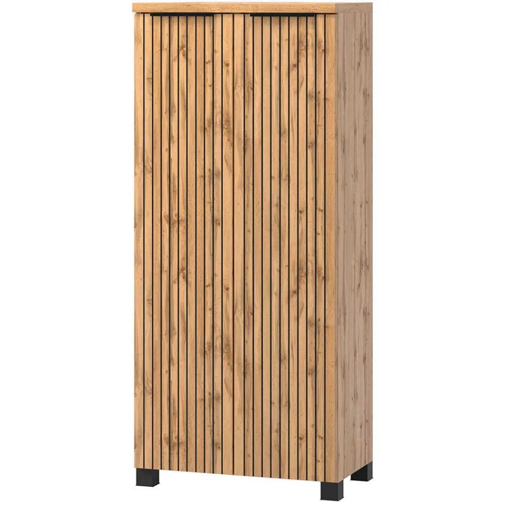 Wohnen Badezimmer Komplett*Komplett-Einrichtung Bad modern - Crystoga (vierteilig)