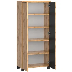 Wohnen Badezimmer Komplett*Komplett-Einrichtung Bad modern - Crystoga (vierteilig)