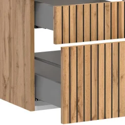 Wohnen Kompletteinrichtung Badmöbel modern - Crystoga (fünfteilig)