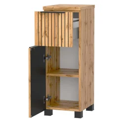 Wohnen Kompletteinrichtung Badmöbel modern - Crystoga (fünfteilig)