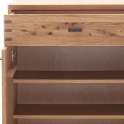 Wohnen Glasmöbel|Diele Komplett*Kompletteinrichtung Diele in Wildeiche - Manaus (fünfteilig)