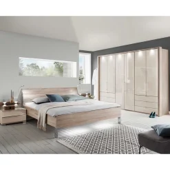 Wohnen Komplett-Schlafzimmer in Creme - Rativian (vierteilig)