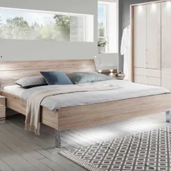 Wohnen Komplett-Schlafzimmer in Creme - Rativian (vierteilig)