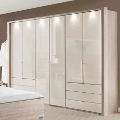 Wohnen Komplett-Schlafzimmer in Creme - Rativian (vierteilig)