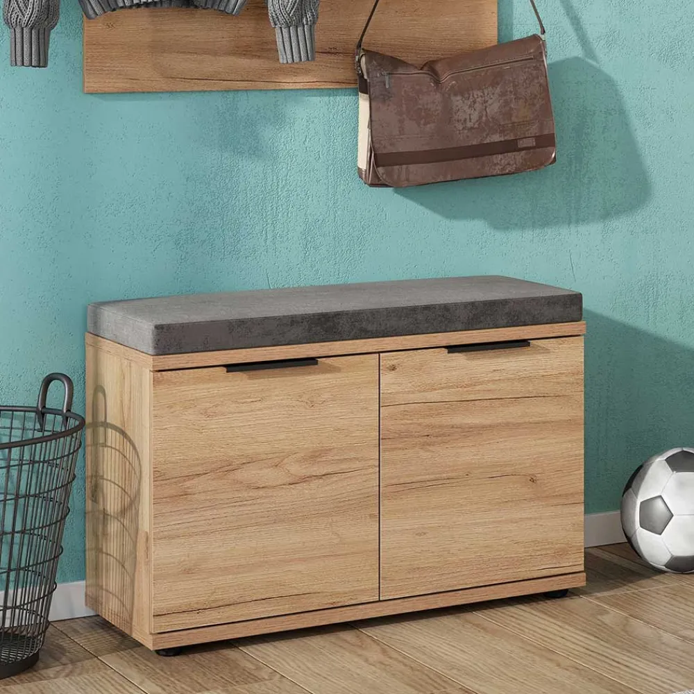 Wohnen Komplettset Flurmöbel mit Schrank - Esdrusca (fünfteilig)