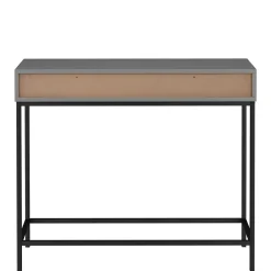 Wohnen Skandinavische Möbel|Graue Möbel*Konsolentisch in Grau mit Schwarz - Lagista