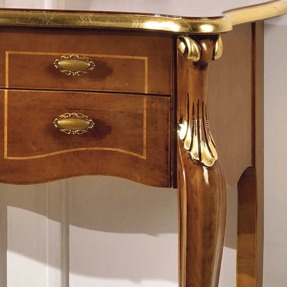 Wohnen Konsolentisch mit fünf Schubladen - Carlenna