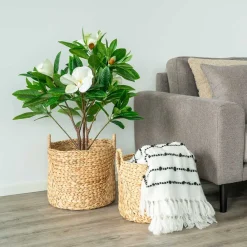 Wohnen Rattanmöbel*Körbe mit Henkeln Set - Orsidio (2er Set)