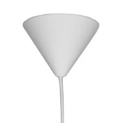 Wohnen Weiße Möbel|Lampen & Leuchten*Kugelleuchte aus Flachs Gewebe in Weiß - Peso