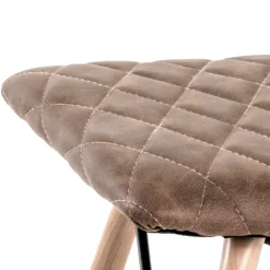 Wohnen Barhocker|Hocker*Kunstleder Hocker im Skandi Design - Arianno