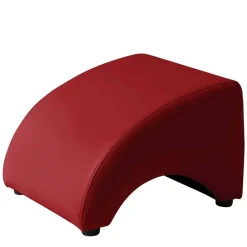 Wohnen Kunstleder Hocker in Rot - Systrem