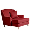 Wohnen Kunstleder Megasessel in Rot - Pulnion