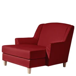 Wohnen Kunstleder Megasessel in Rot - Pulnion