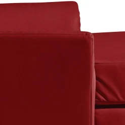 Wohnen Kunstleder Megasessel in Rot - Pulnion