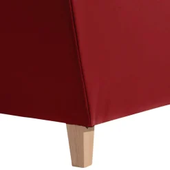 Wohnen Kunstleder Megasessel in Rot - Pulnion