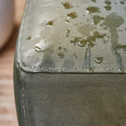 Wohnen Kunstleder Polsterhocker 88x40x64 cm - Olterva