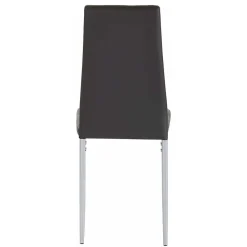 Wohnen Küchenstühle|Esszimmerstühle*Kunstleder Stühle mit hoher Lehne - Sanura (Set)