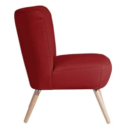 Wohnen Kunstledersessel in Rot - Lilano