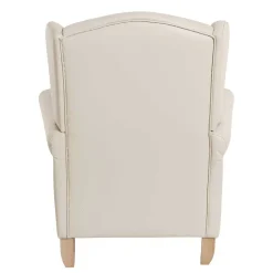 Wohnen Sessel & Hocker*Kunstledersessel mit Ohren in Beige - Maduera
