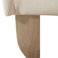 Wohnen Sessel & Hocker*Kunstledersessel mit Ohren in Beige - Maduera