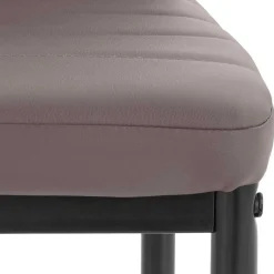 Wohnen Kunstlederstühle in hellem Braun - Matieu (4er Set)