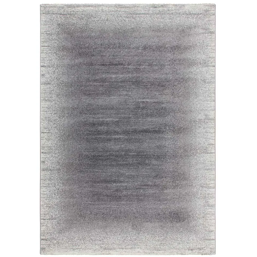 Wohnen Teppiche*Kurzflor Teppich in Silbergrau - Atarina