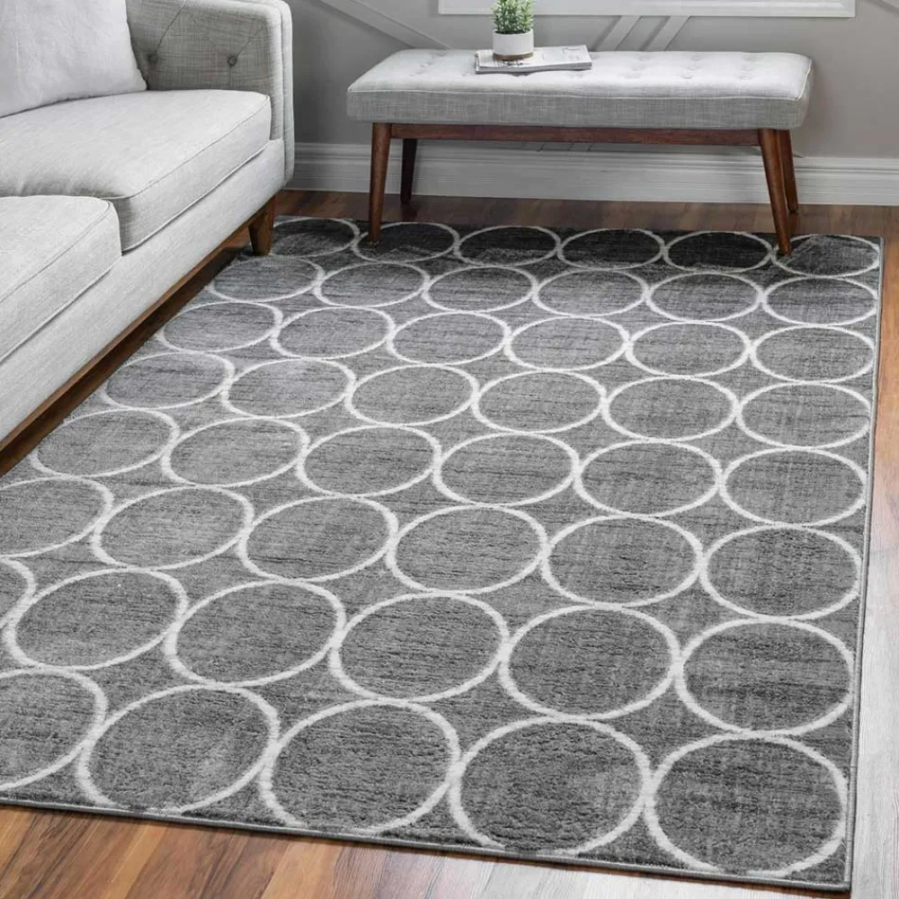 Wohnen Kurzflor Teppich mit geometrischem Muster - Wevera