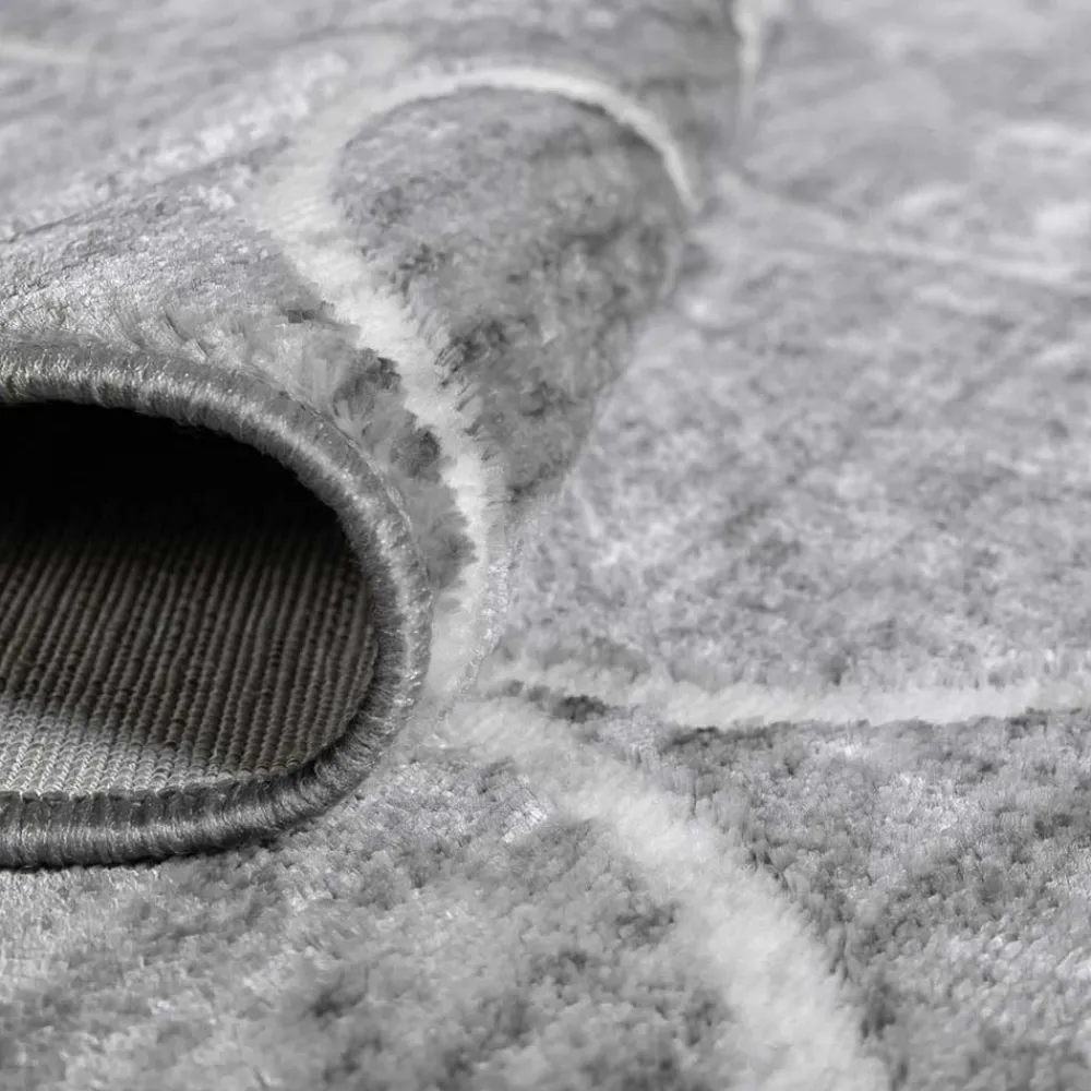 Wohnen Kurzflor Teppich mit geometrischem Muster - Wevera