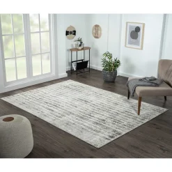 Wohnen Kurzflor Teppich mit Struktur modern - Lusanne