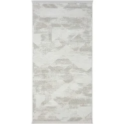 Wohnen Kurzfloriger Teppich in Beige & Creme - Helsico