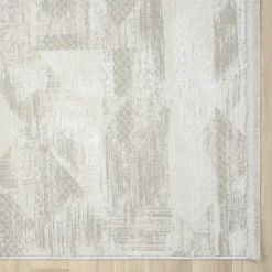 Wohnen Kurzfloriger Teppich in Beige & Creme - Helsico