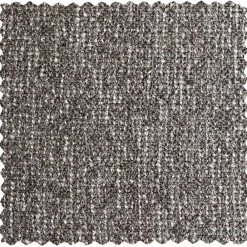 Wohnen L Sofa im Skandi Design in Grau Chenille - Grandessa