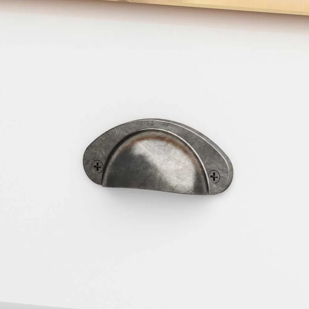 Wohnen Nachttische*Lackierte Ciountry Nachtkommode zweifarbig - Cordenas