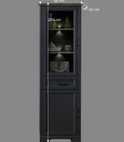 Wohnen Wohnzimmerschränke*Landhaus Anbauwand zweifarbig - Thumbs (dreiteilig)